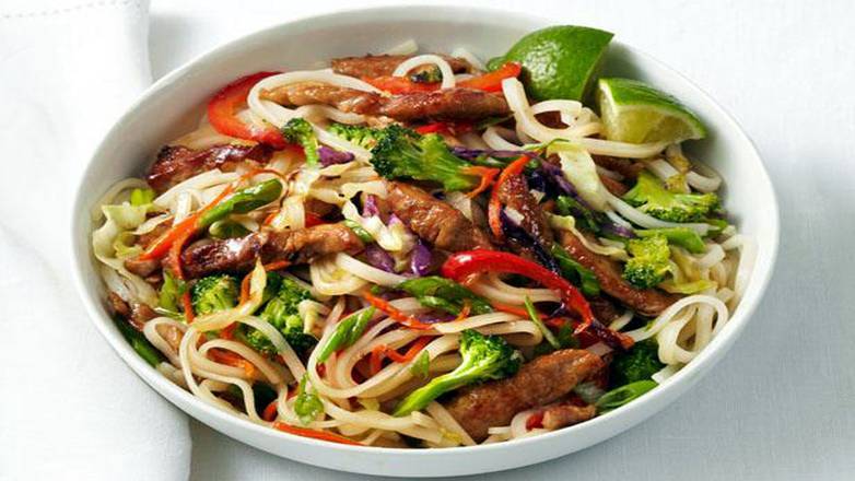 四川猪肉炒面 Sichuan Pork Stir-fried Noodles